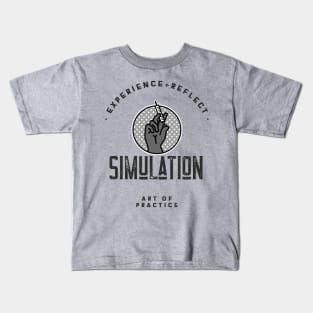 Simulation - Art of Practice Kids T-Shirt